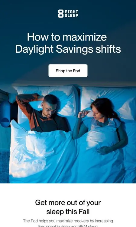 Eight Sleep email