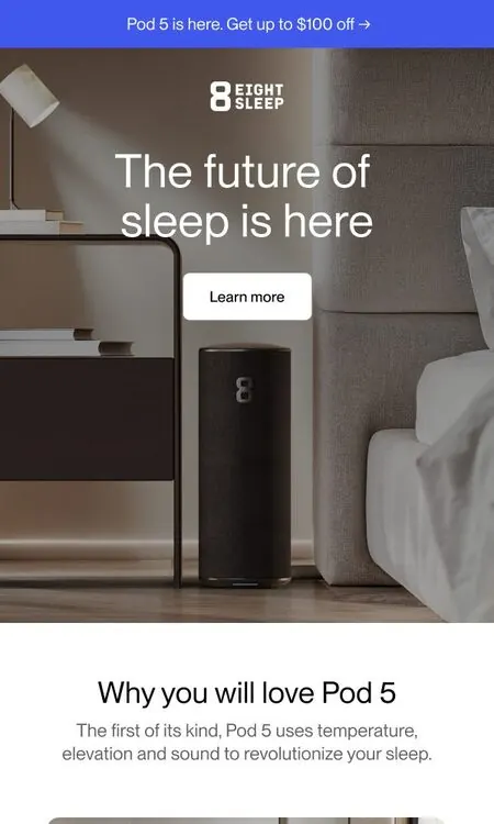 Eight Sleep email