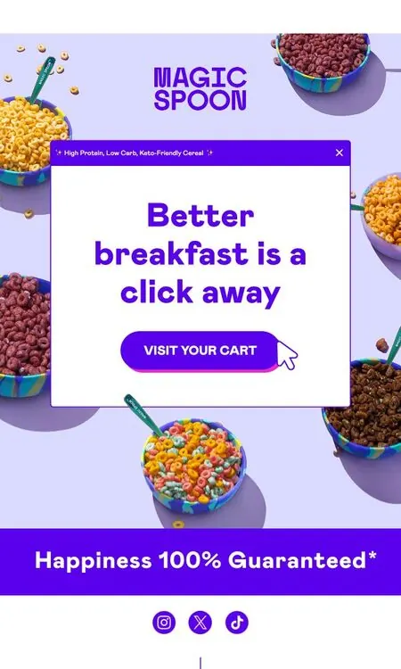 Magic Spoon email