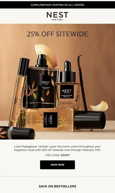 Nest New York email