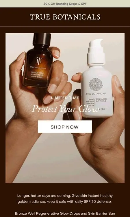 True Botanicals email
