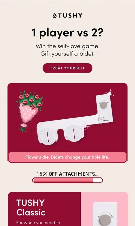 Tushy email